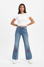 Women's Vintage Wide Leg Jeans - ACE