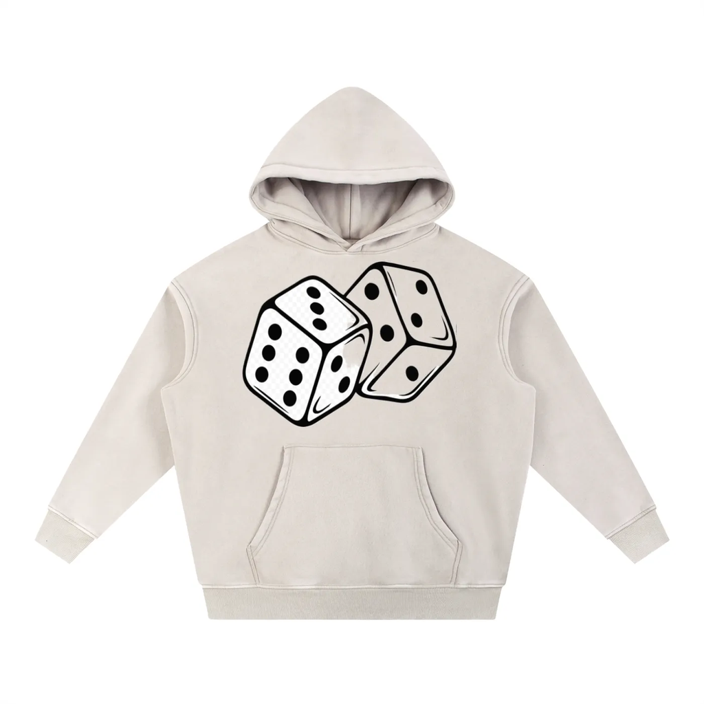 Men Snow Wash Fleece Hoodie - ACE
