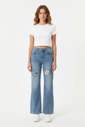 Women's Wide Leg Jeans - ACE