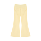 Women's Flared Leg Pants with Drawstring - ACE