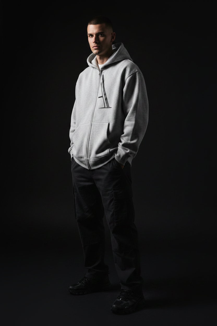 Men Essential Fleece Hoodie - ACE
