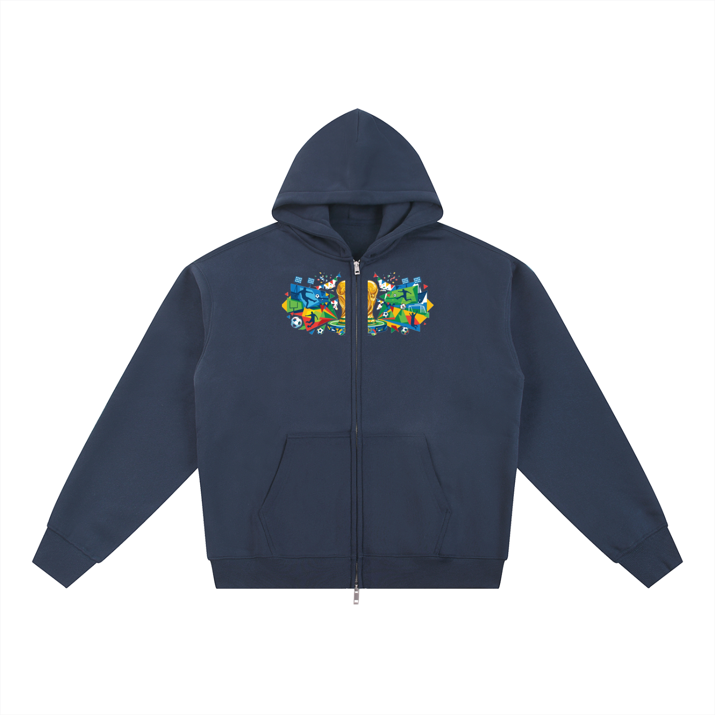 Essential Fleece Zip-Through Hoodie - ACE