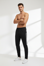 Men Side Stripe Running Pants - ACE