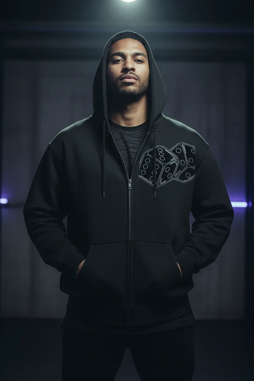 Men Essential Fleece Hoodie - ACE
