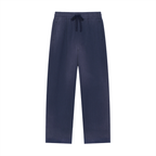 Men Sun Fade Sweatpants with Raw Edge and Straight-Leg Design - ACE