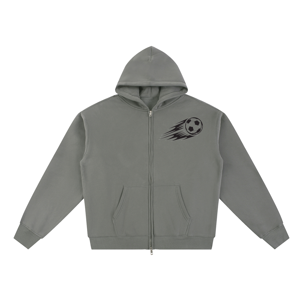 Essential Fleece Zip-Through Hoodie - ACE