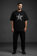 Men Oversized T-Shirt- Soft Cotton - ACE