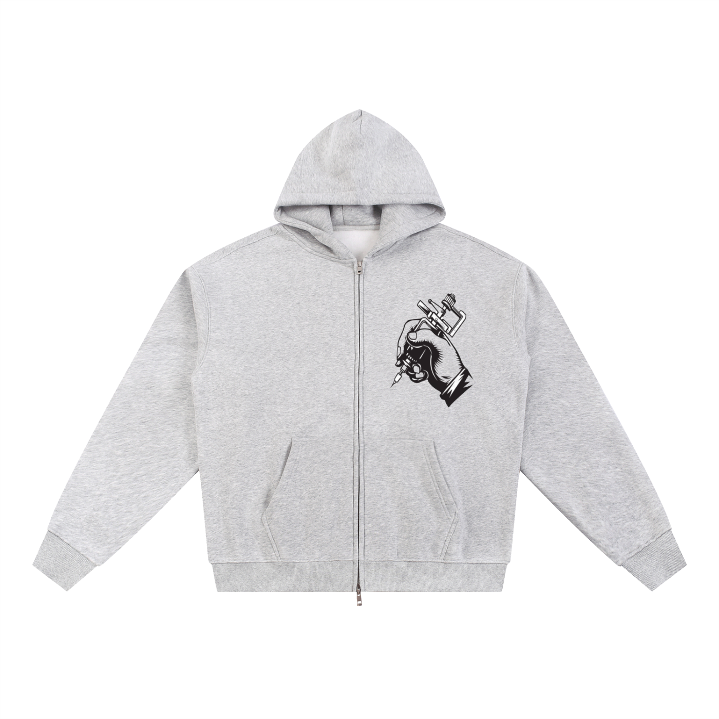 Essential Fleece Zip-Through Hoodie - ACE