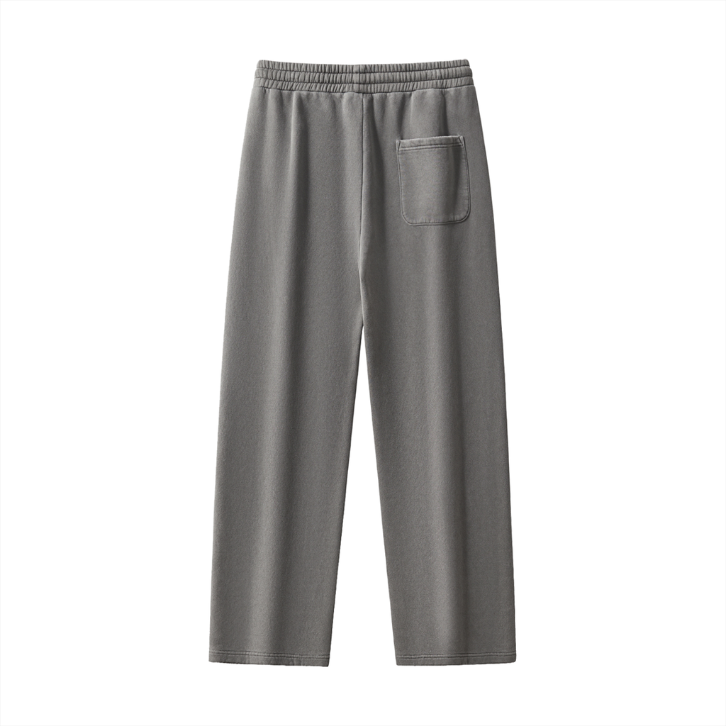 Frayed Enzyme Washed Fleece Sweatpants - ACE