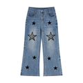 Women’s Vintage Wash Wide Leg Jeans - ACE