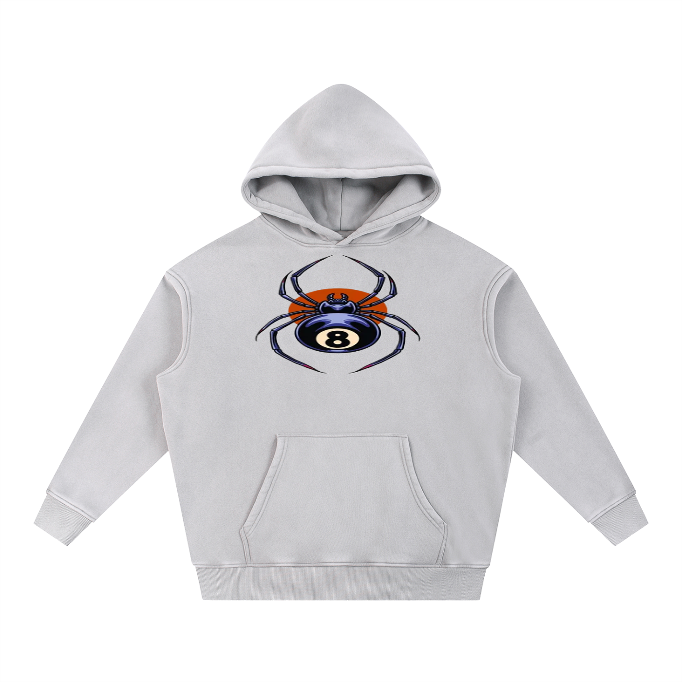 Snow Wash Fleece Oversize Hoodie - ACE