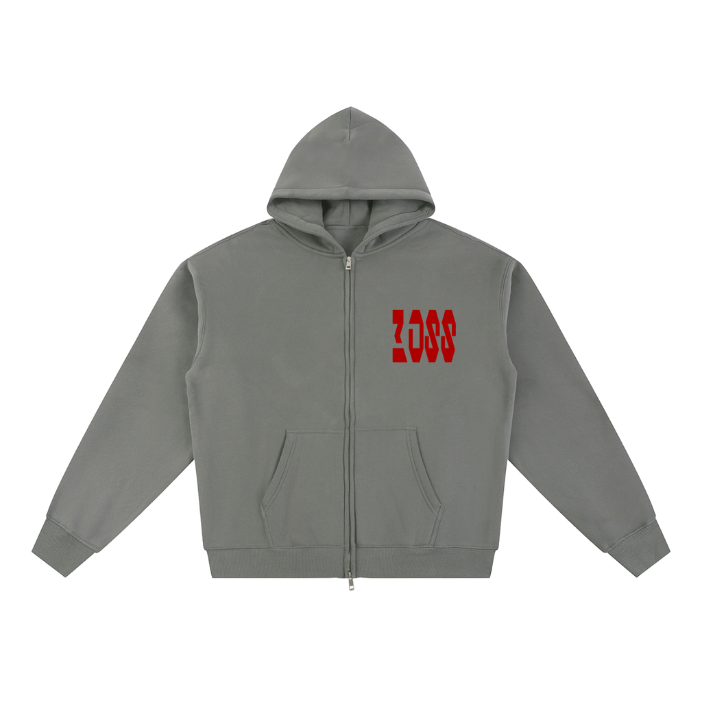 Essential Fleece Zip-Through Hoodie - ACE