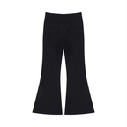 Women's Flared Leg Pants with Drawstring - ACE