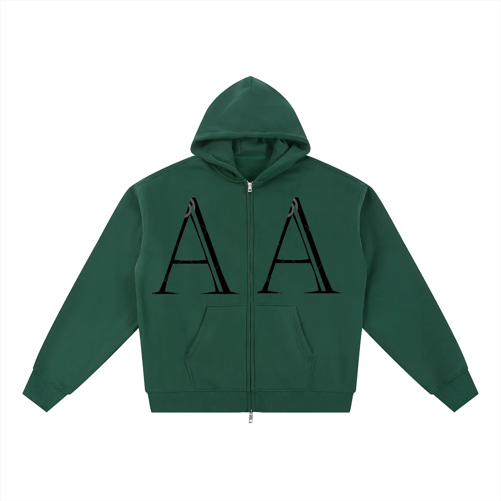 Men Essential Fleece Zip Hoodie - ACE