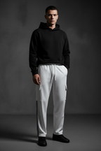 Men Side Stripe Straight-Leg Pants - ACE