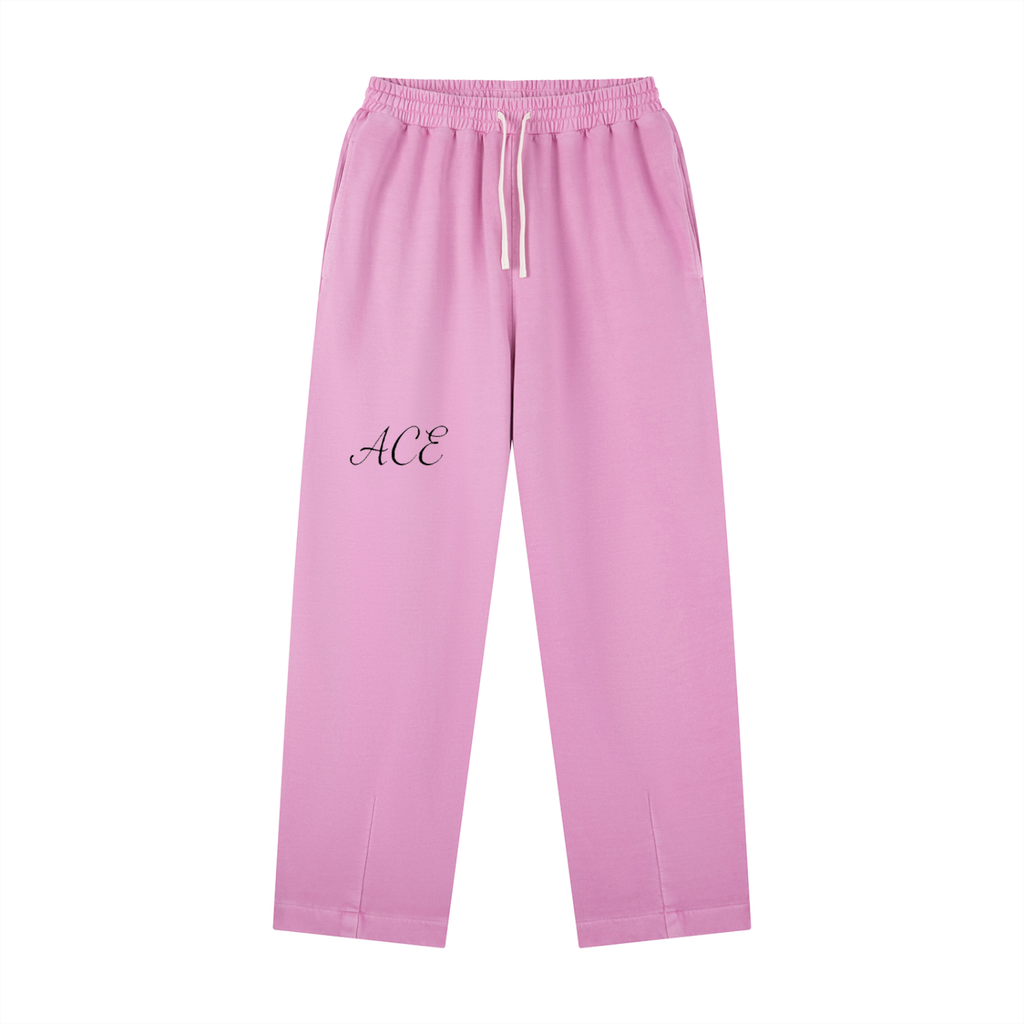 Vintage Washed Drawstring Sweatpants - ACE