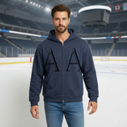 Men Essential Fleece Zip Hoodie - ACE
