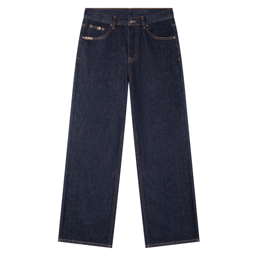 Heavyweight Straight Leg Denim Jeans - ACE