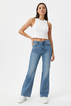 Women's Vintage Wide Leg Jeans - ACE