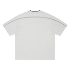 Women Oversized Contrast Tape T-Shirt - ACE