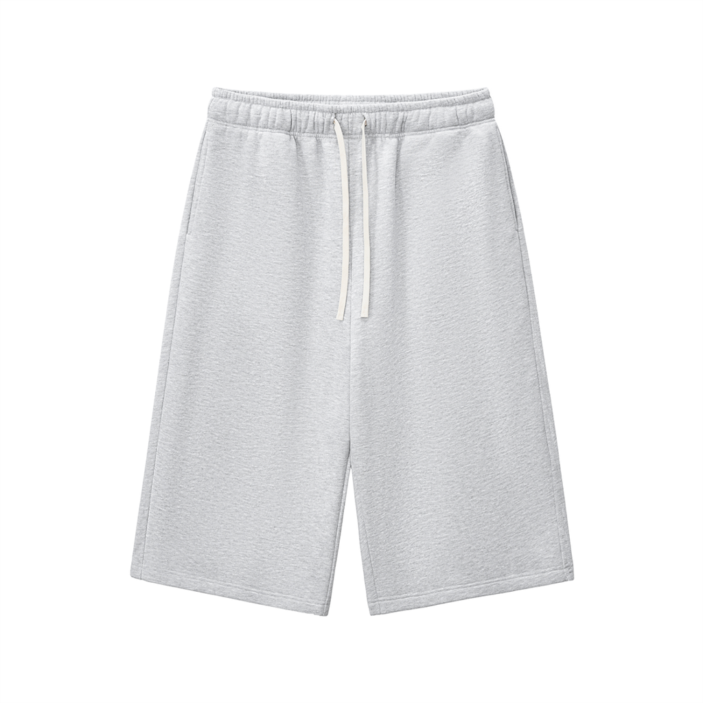 Relaxed Drawstring Three-quarter Sweatpants - ACE