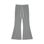 Women's Flared Leg Pants with Drawstring - ACE