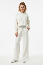 Women Striped Wide Leg Pants - ACE