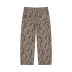 Women Vintage Leopard Wide Leg Jeans - ACE