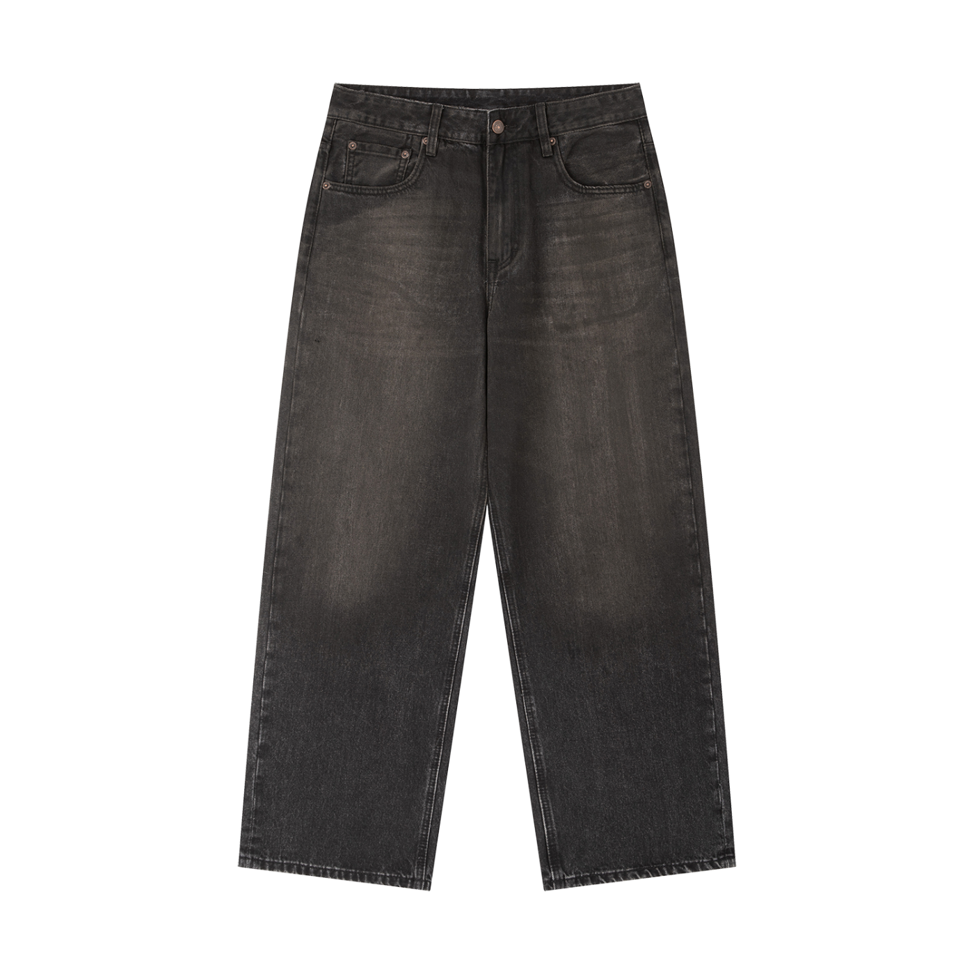 Vintage Wash Heavyweight Denim Jeans - ACE