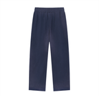 Men Sun Fade Sweatpants with Raw Edge and Straight-Leg Design - ACE