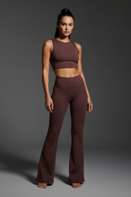 Elevate Your Style with Women’s High Rise Flared Leggings for Unmatched Comfort - ACE