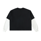 Men Layered Contrast Sleeve T-Shirt - ACE