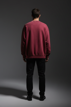 Men Snow Washed Oversized Sweatshirt - ACE