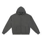 Men Essential Fleece Hoodie Zip-Through - ACE