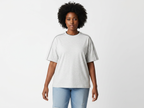 Women Oversized Contrast Tape T-Shirt - ACE