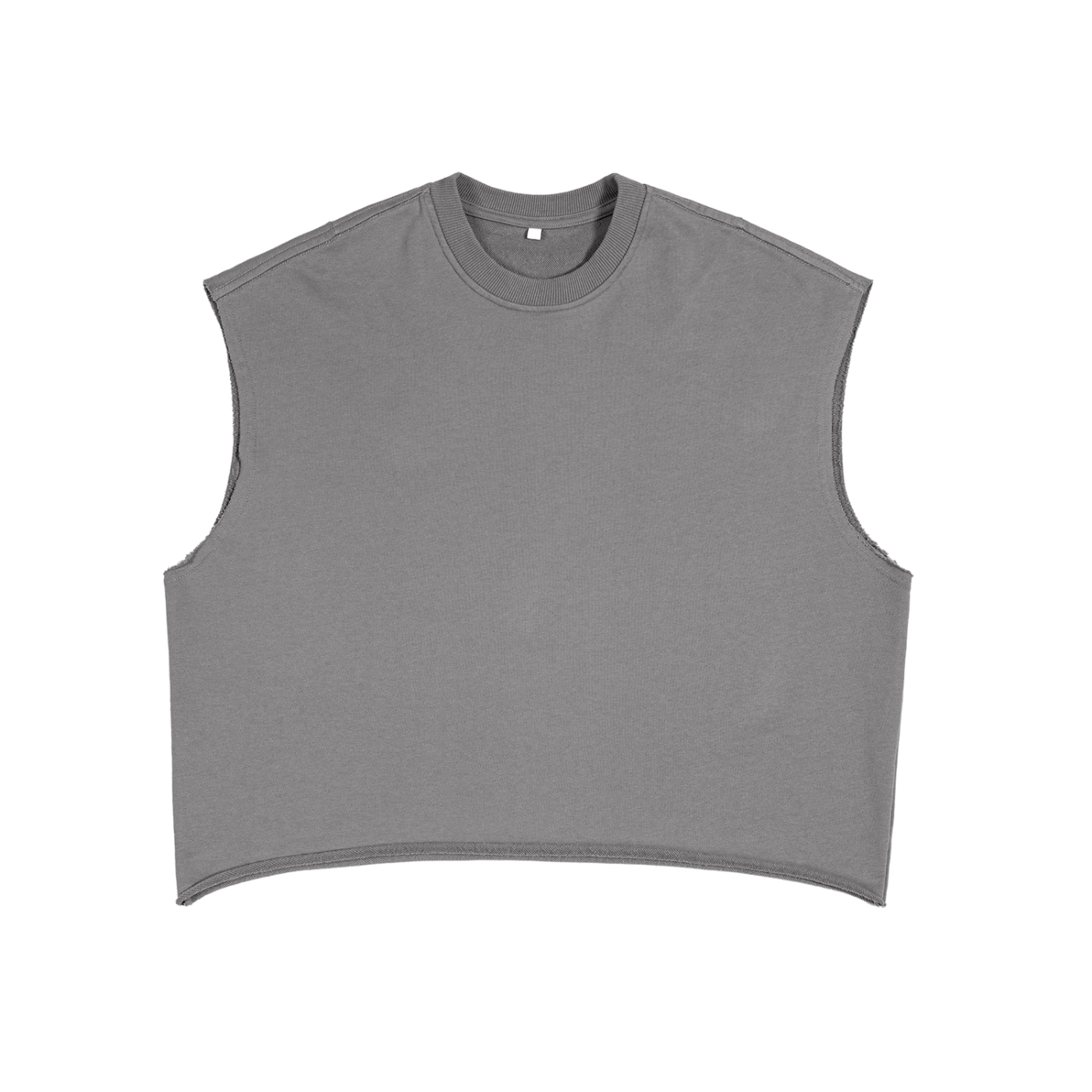 French Terry Boxy Tank Top - ACE
