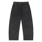 Women Snow Wash Cotton Pants with Drawstring - ACE