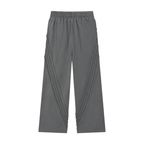 Men Snow Washed Sweatpants with Raw Edge Design - ACE