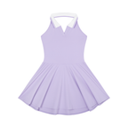 Women's Collared Halter A-Line Tennis Dress - ACE