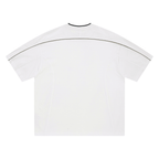 Women Oversized Contrast Tape T-Shirt - ACE