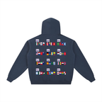 Men Essential Fleece Zip-Through Hoodie - ACE