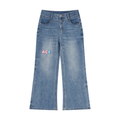 Women’s Vintage Wash Wide Leg Jeans - ACE