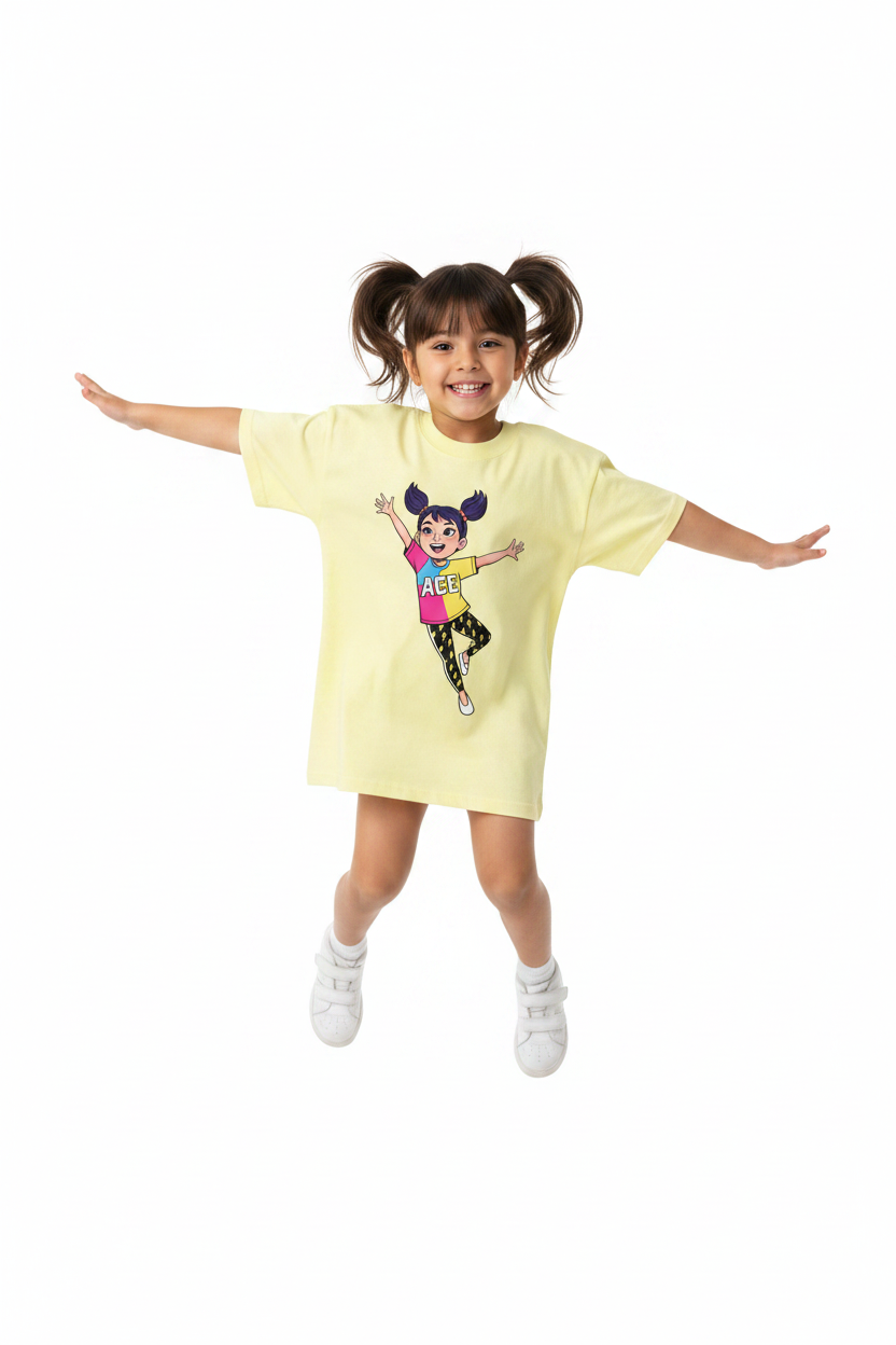 ACE,Girls,Tshirts