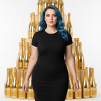 Women's V-Neck Short Sleeve Maxi Dress - ACE
