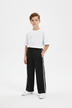 Kids Sweatpants with Contrast Tape - ACE