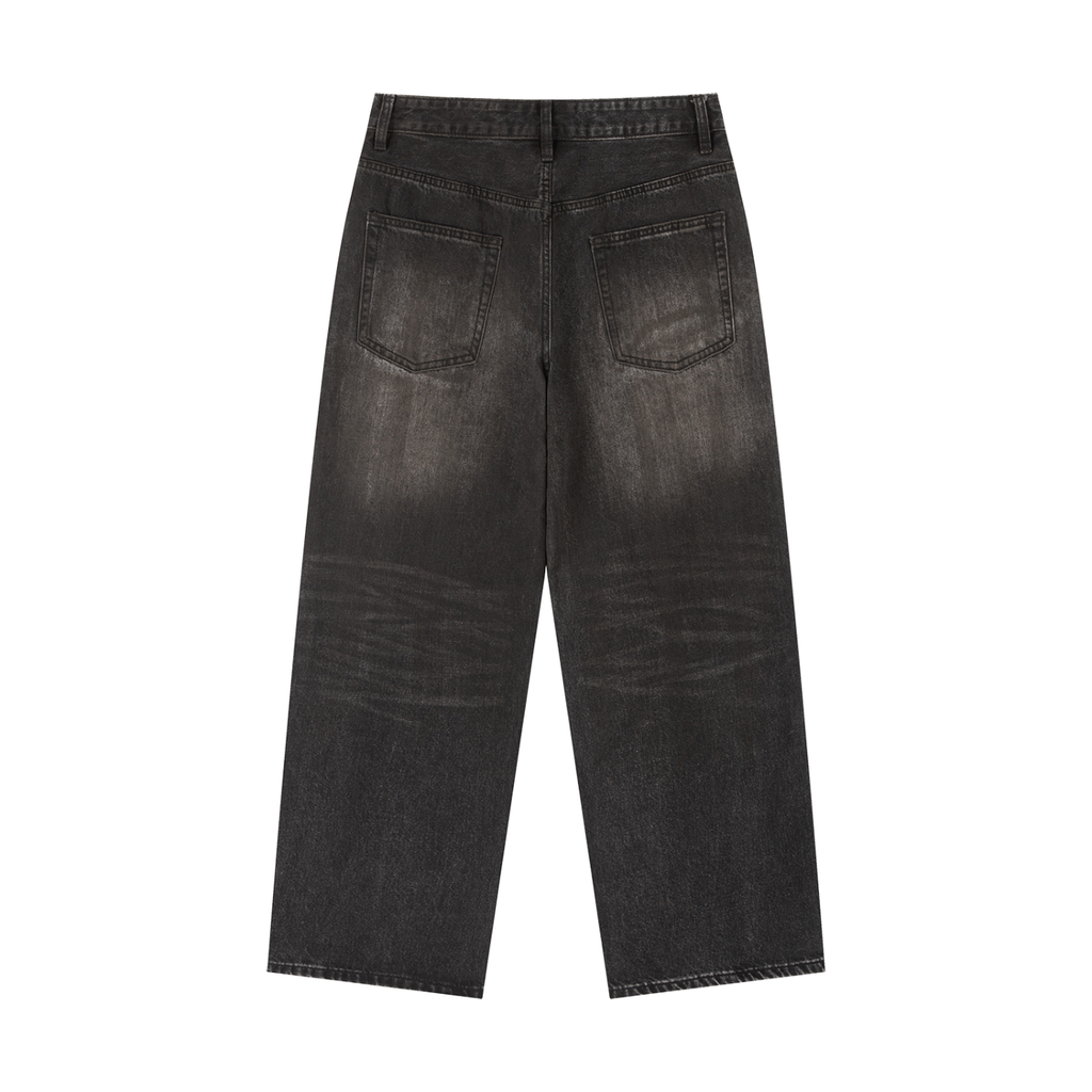 Vintage Wash Heavyweight Denim Jeans - ACE