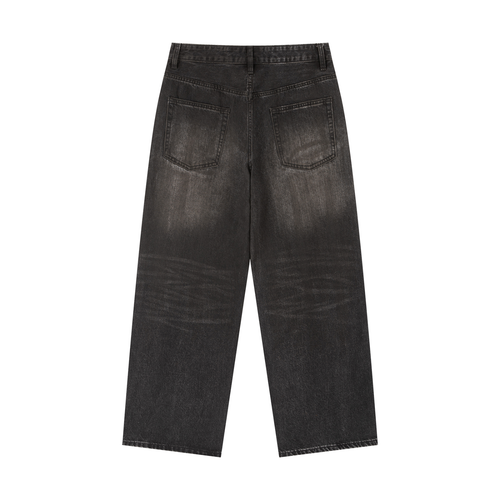 Vintage Wash Heavyweight Denim Jeans - ACE