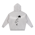 Women Sunfade Fleece Hoodie with Two-way Zipper - ACE