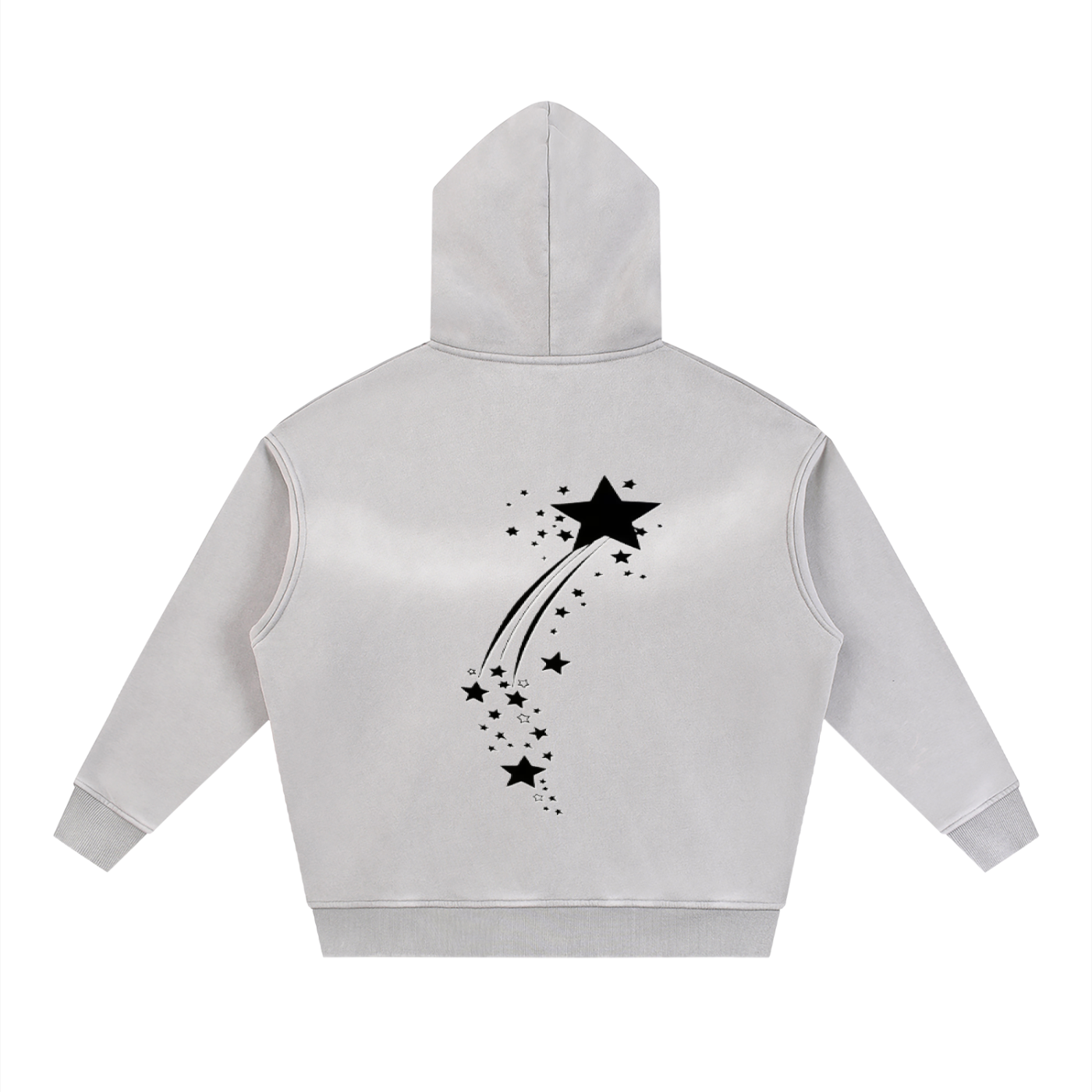 Sunfade Two-way Zipper Boxy Fleece Hoodie - ACE