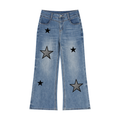 Women’s Vintage Wash Wide Leg Jeans - ACE